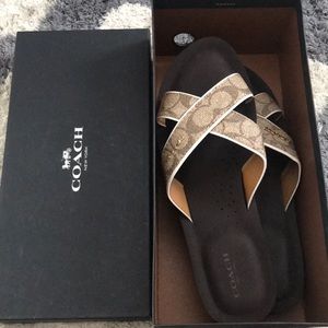 Coach sandals